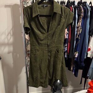 Lulu's Forest Green Knit Sweater